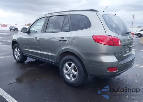 2008 Hyundai Santa Fe Gls z USA, uszkodzony, nr VIN 5NMSG13D98H214554